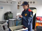 Смотр готовности сил и средств Омского региона к паводковому периоду и пожароопасному сезону 2017 года