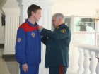 Вручение медалей МЧС России