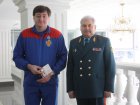 Вручение медалей МЧС России