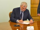 Визит Руководителя Федерального медико-биологического агентства В.В.Уйба в г.Омск. 7.09.2015