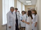 Визит Руководителя Федерального медико-биологического агентства В.В.Уйба в г.Омск. 7.09.2015