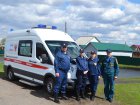 Бригада специализированной медицинской помощи Западно-Сибирского медицинского центра ФМБА России работает на подтопленных территориях Омской области