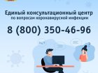 В Омской области открылся Единый консультационный центр по вопросам профилактики коронавируса.