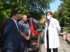 #МыВместе: Представители регионального отделения Общероссийского народного фронта передали медицинскому персоналу Западно-Сибирского медицинского центра ФМБА России комплекты средств индивидуальной защиты.