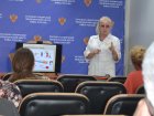 В Западно-Сибирском медицинском центре ФМБА России прошло занятие в «Школе здоровья» для пациентов, проходящих лечение в стационарных отделениях Центра. 